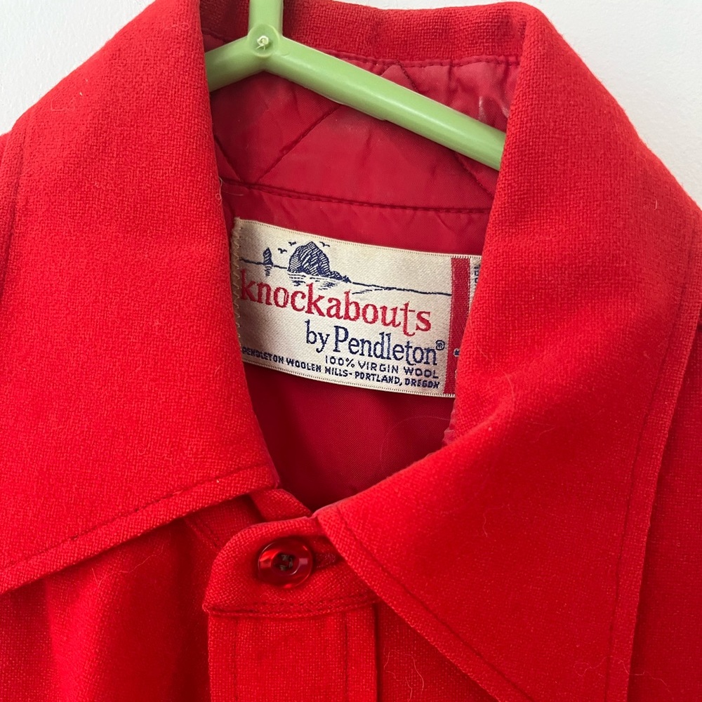 Vintage wool Pendleton over shirt